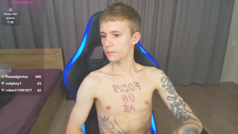 Max Gen with tats 24years  And Ethan without tats 20 years online show from 10, 2, 2025