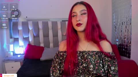 Snapshot of megan_wolf_1 chatting on 7, 1, 2025  Megan  Online 1200am To 600 am Colombian time online show from 7, 1, 2025