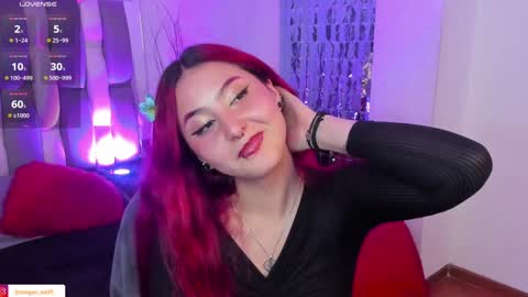 Snapshot of megan_wolf_1 chatting on 9, 1, 2025  Megan  Online 1200am To 600 am Colombian time online show from 9, 1, 2025