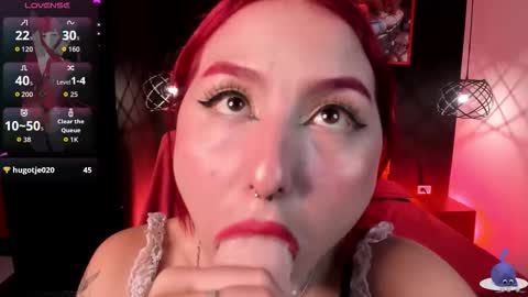 Snapshot of megan_wolf_1 chatting on 4, 10, 2025  Megan  Online 1200am To 600 am Colombian time online show from 4, 10, 2025