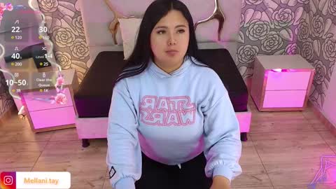 Snapshot of mellani_tay chatting on 4, 1, 2025 Mellani  online show from 4, 1, 2025