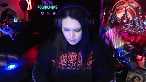 MetalPocahotass online show from 3, 1, 2025