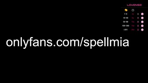 Snapshot of miaspell chatting on 20, 1, 2025 Mia  instagram miasspell online show from 20, 1, 2025