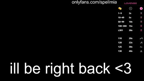 Mia  instagram miasspell online show from 21, 12, 2025