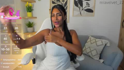 Snapshot of miavelvet_22 chatting on 10, 1, 2026 Mia Velvet online show from 10, 1, 2026