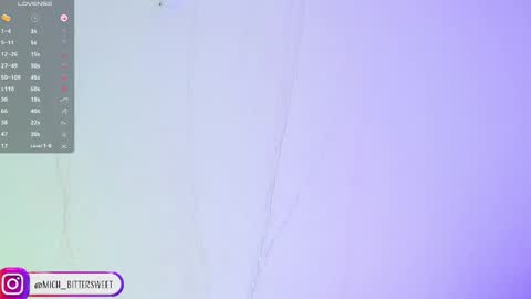 Snapshot of mich_bittersweet chatting on 11, 3, 2025         online show from 11, 3, 2025