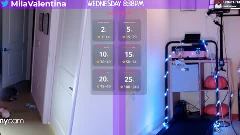 Mila Valentina online show from 27, 2, 2025