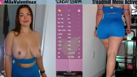 Snapshot of milavalentinax chatting on 26, 4, 2026 Mila Valentina online show from 26, 4, 2026