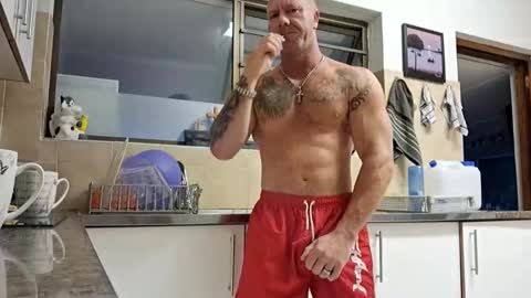 Snapshot of muscledaddy69s chatting on 6, 4, 2026 muscledaddy69s online show from 6, 4, 2026