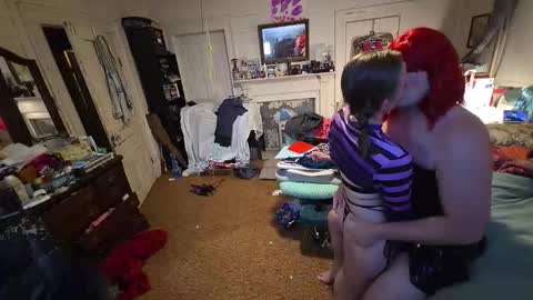 Mystery Blue and Mistress Prude online show from 9, 11, 2025