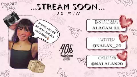 Onlyf4s nalalan29 online show from 6, 3, 2025