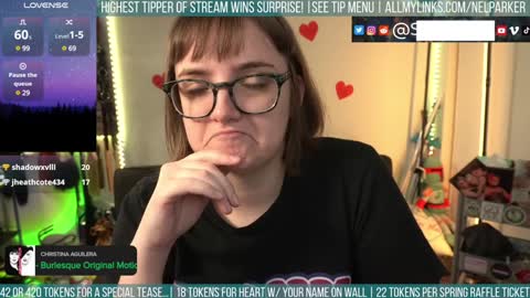 Nel Parker online show from 8, 2, 2025