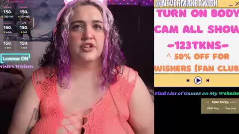 Wishs Playground online show from 15, 7, 2026