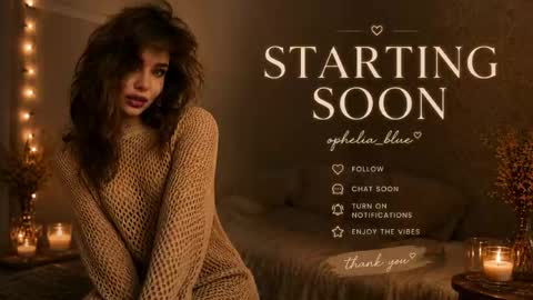 ophelia blue online show from 21, 5, 2026