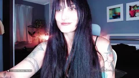 My alter ego Betinna Flowers - a tattooed Miss  -   Are you missing me come in here  -  online show from 2, 4, 2026