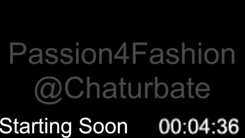 Snapshot of passion4fashion chatting on 1, 3, 2025 Passion4Fashion online show from 1, 3, 2025