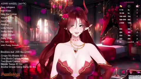 Snapshot of passionyx chatting on 14, 2, 2025 Succubus Nyx online show from 14, 2, 2025