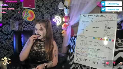 ArtsyHeartsyy online show from 21, 12, 2024