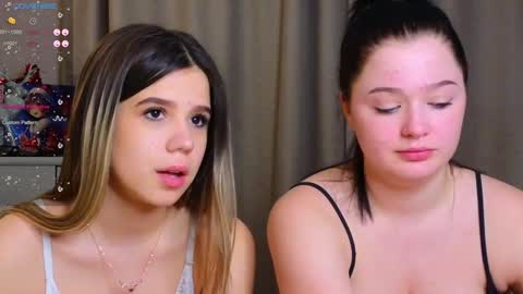 Snapshot of phyllisheart chatting on 7, 2, 2025 Lora black and Lili blonde welcome you here online show from 7, 2, 2025