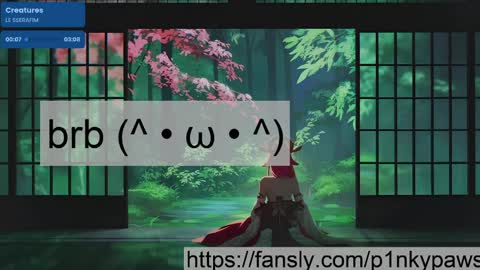 Snapshot of pinkypaws chatting on 23, 5, 2026 miko online show from 23, 5, 2026