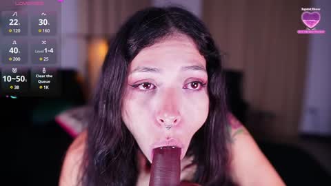 Snapshot of polvodeestrellas_ chatting on 24, 1, 2025 - Help me Reach 100 thumbs up online show from 24, 1, 2025