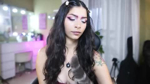 Snapshot of polvodeestrellas_ chatting on 21, 3, 2026 - Help me Reach 100 thumbs up online show from 21, 3, 2026