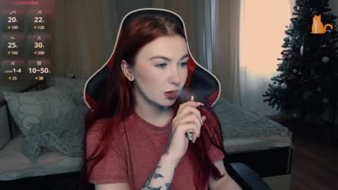 Snapshot of redhaired_kitty chatting on 21, 1, 2025 Lina online show from 21, 1, 2025