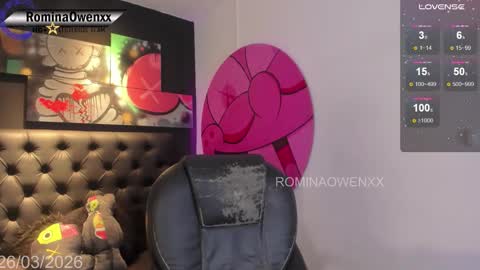 ROMINA OWEN online show from 26, 3, 2026