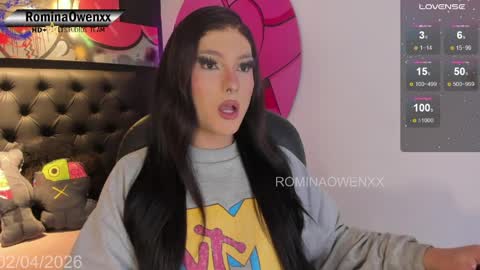 ROMINA OWEN online show from 2, 4, 2026