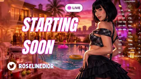 Lyla OF roselinedior online show from 5, 4, 2026