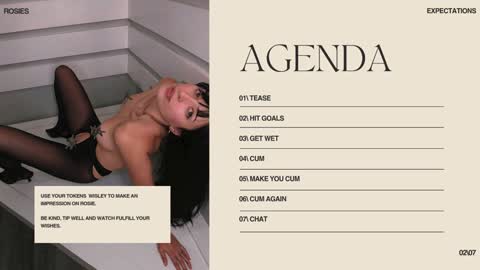 Rosie Bones online show from 20, 3, 2026