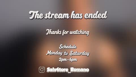 Salvatore online show from 1, 7, 2026