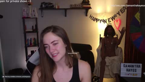 Snapshot of samanthahayesxoxo chatting on 13, 1, 2025 The Real Samantha Hayes haha online show from 13, 1, 2025