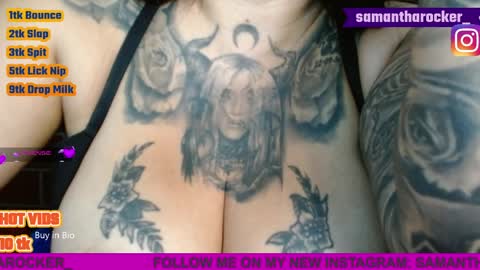 Snapshot of samantharocker4 chatting on 31, 3, 2026 Samantha Red online show from 31, 3, 2026