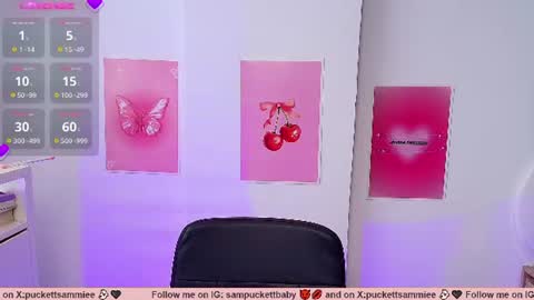 Snapshot of sampuckettbaby chatting on 4, 7, 2026 sampuckettbaby online show from 4, 7, 2026