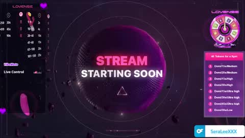 SeraLeeXXX online show from 23, 9, 2025