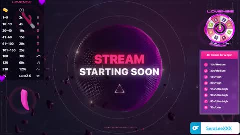 SeraLeeXXX online show from 9, 2, 2026