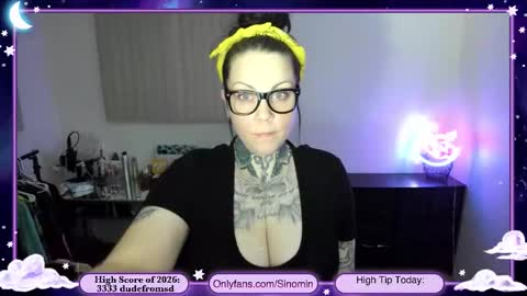 Snapshot of sinominx chatting on 17, 1, 2026 Sinomin online show from 17, 1, 2026