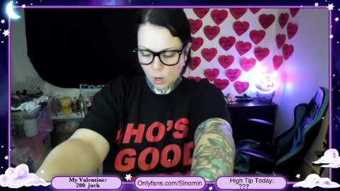 Snapshot of sinominx chatting on 24, 2, 2026 Sinomin online show from 24, 2, 2026