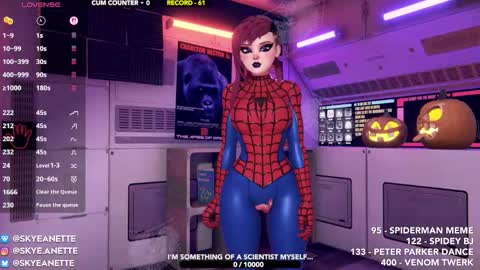 SkyeAnette online show from 3, 11, 2025