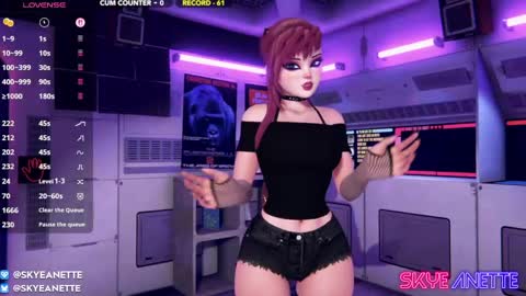 SkyeAnette online show from 11, 4, 2026