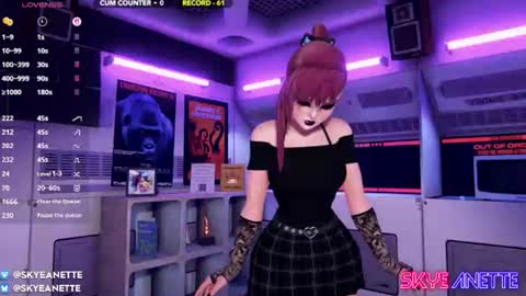 Snapshot of skyeanette chatting on 19, 6, 2026 SkyeAnette online show from 19, 6, 2026