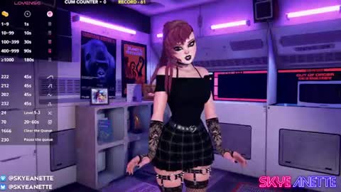 Snapshot of skyeanette chatting on 27, 6, 2026 SkyeAnette online show from 27, 6, 2026