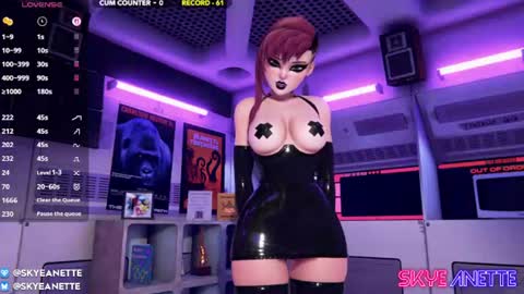Snapshot of skyeanette chatting on 10, 7, 2026 SkyeAnette online show from 10, 7, 2026