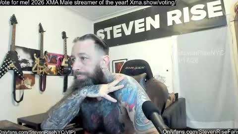 Snapshot of stevenrisenyc chatting on 18, 4, 2026 StevenRiseNYC online show from 18, 4, 2026