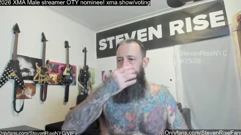 Snapshot of stevenrisenyc chatting on 27, 4, 2026 StevenRiseNYC online show from 27, 4, 2026