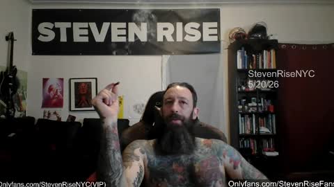 Snapshot of stevenrisenyc chatting on 22, 5, 2026 StevenRiseNYC online show from 22, 5, 2026