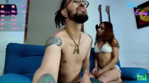 Snapshot of stiv_and_emi chatting on 19, 1, 2025 emi and stiv online show from 19, 1, 2025