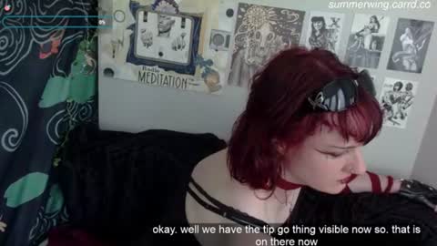Snapshot of summerwing chatting on 8, 7, 2026 Ryder K online show from 8, 7, 2026
