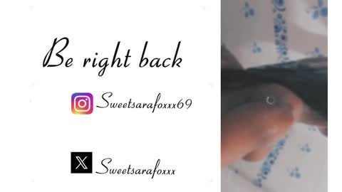 Snapshot of sweetsarafoxxx chatting on 7, 12, 2024 Sara Sofia Libra online show from 7, 12, 2024